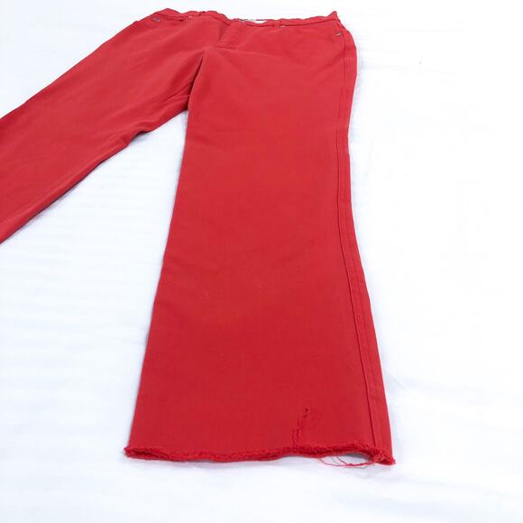 Escada Coral Raw Hem Denim Pants - Picture 3 of 14